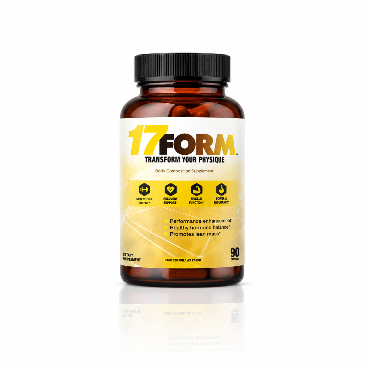 17-FORM Body Composition Supplement - 90 Capsules